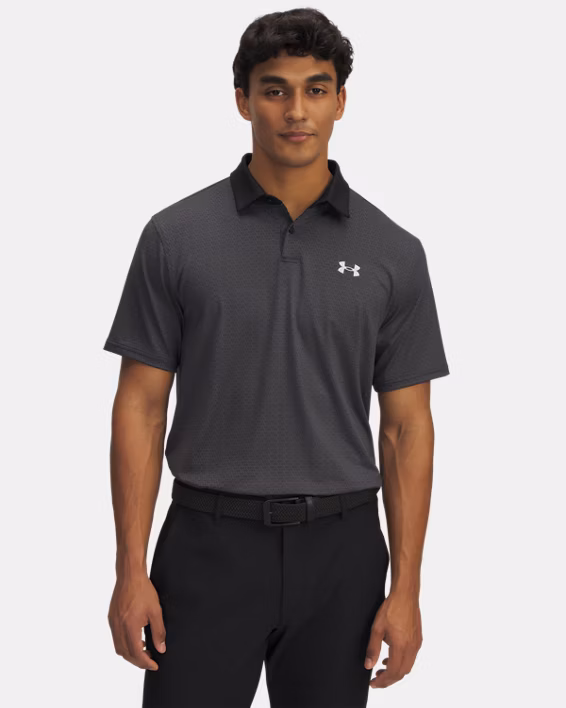 UA Tee To Green Printed Men's Polo