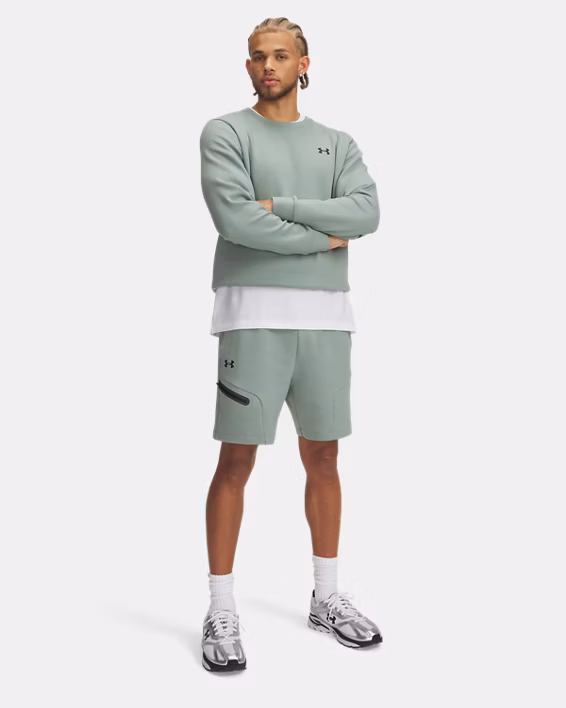 UA Unstoppable Fleece Men's 18 cm Shorts