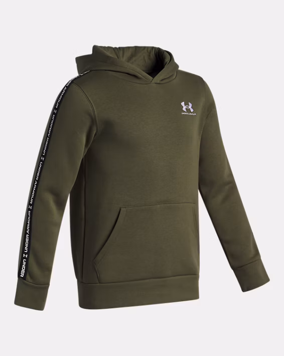 UA Icon Fleece Taping Boys' Hoodie