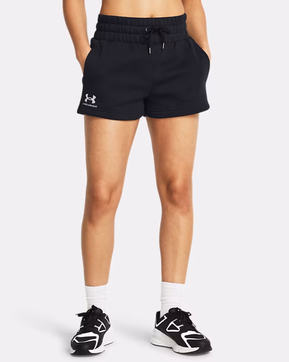 UA Icon Fleece Boxer Women's 7 cm Shorts