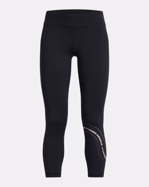 UA Motion Branded Girls' Ankle Leggings