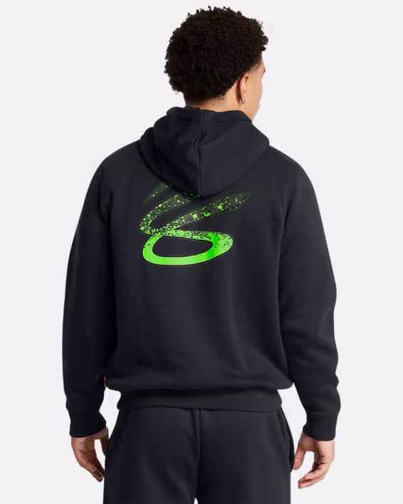 Curry Splash Graphic Men's Hoodie