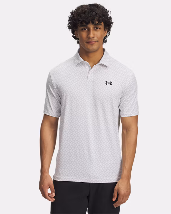 UA Tee To Green Printed Men's Polo