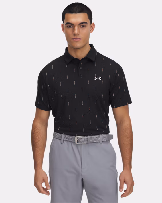 UA Tee To Green Printed Men's Polo