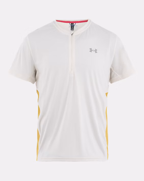 UA Trail Run Men's Zip Short Sleeve