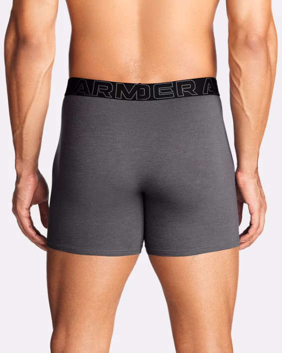 UA Performance Cotton Men's 15 cm 3-Pack Boxerjock®