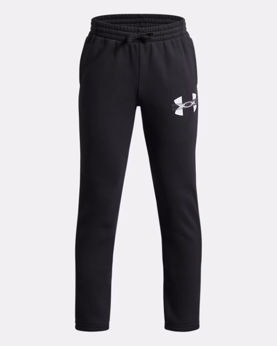 UA Rival Fleece Colorblock Graphic Boys' Joggers