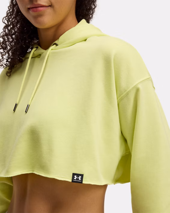 UA Icon Terry Women's Crop Hoodie