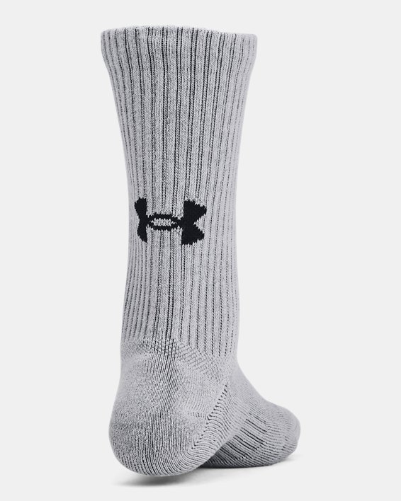 UA Training Cotton Kids' 6-Pack Crew Socks