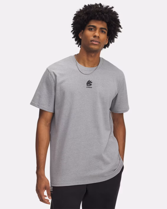 Curry Logo Heavyweight Men's T-Shirt