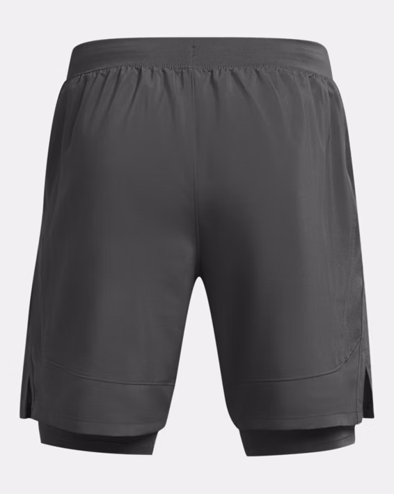UA Launch Men's 2-in-1 18 cm Shorts