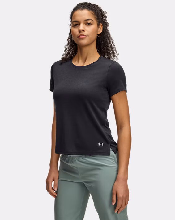 UA Launch Camo Women's Short Sleeve