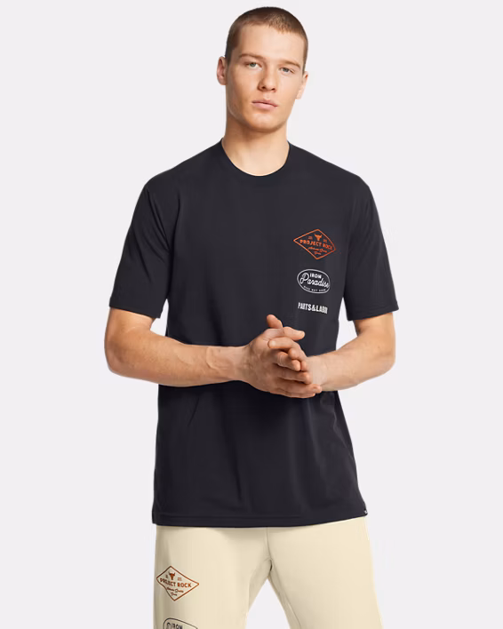 Project Rock Tools Of The Trade Men's Short Sleeve