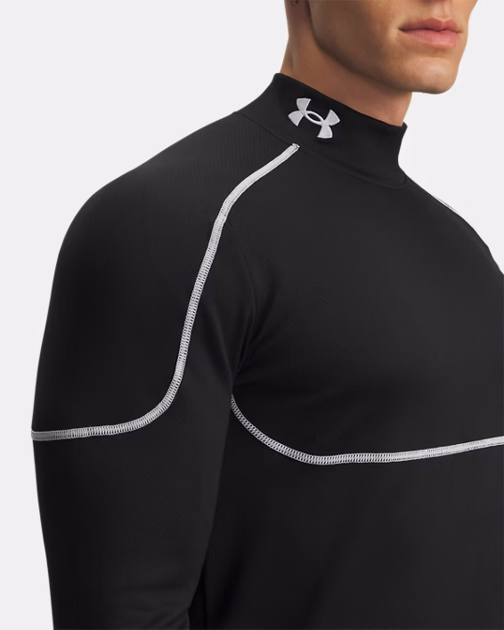 UA Cold Weather Grid Men's Long Sleeve Mock