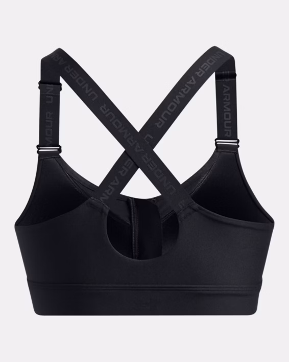 UA Infinity 2.0 High Zip Women's Sports Bra