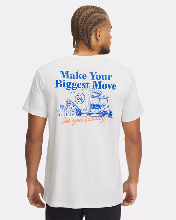 UA Heavyweight Moving Day Illustration Men's Short Sleeve