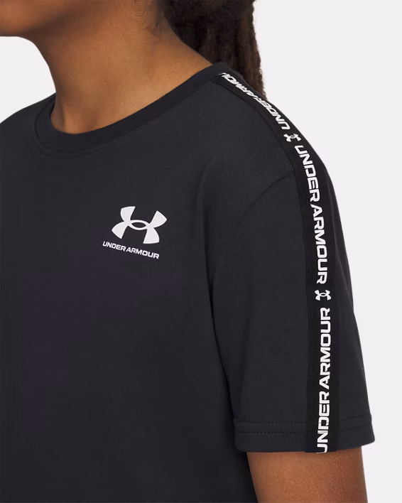 UA Sportstyle Taped Boys' Short Sleeve