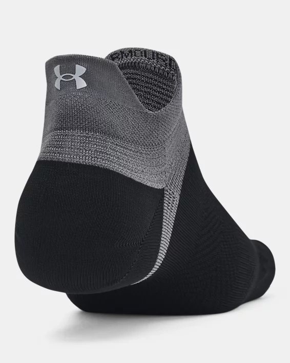 UA ArmourDry® Run Lite Unisex 3-Pack No Show Tab Socks