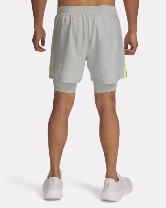 UA Launch Men's 2-in-1 13 cm Shorts