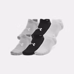 UA Essential Unisex 6-Pack No-Show Socks