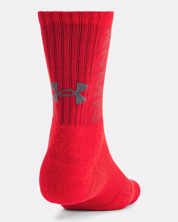 UA 3-Maker Unisex 3-Pack Mid-Crew Socks
