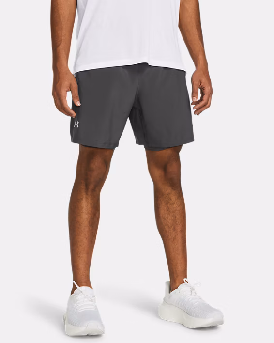UA Launch Men's 2-in-1 18 cm Shorts