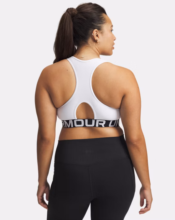 HeatGear® Armour Mid Branded Women's Sports Bra