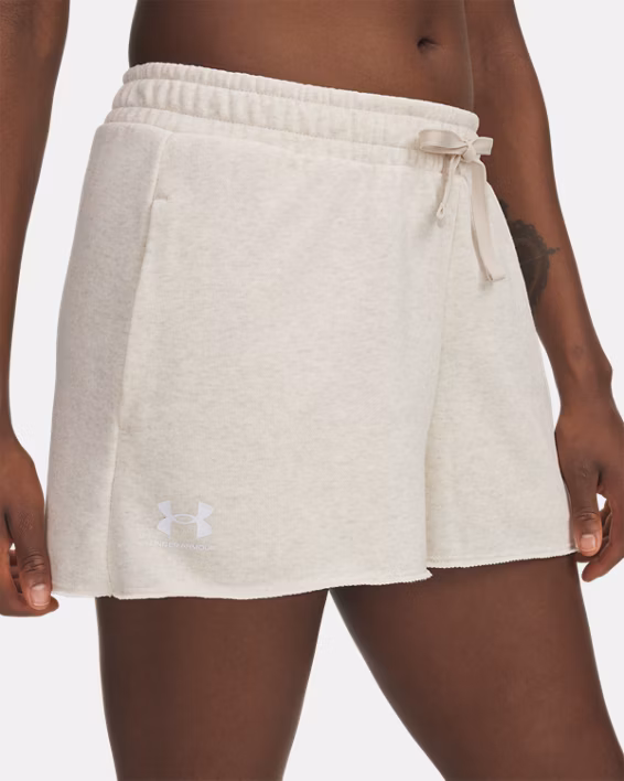 UA Rival Terry Women's 8 cm Shorts