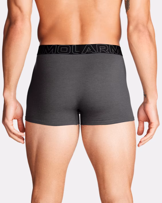 UA Performance Cotton Men's 8 cm 3-Pack Boxerjock®