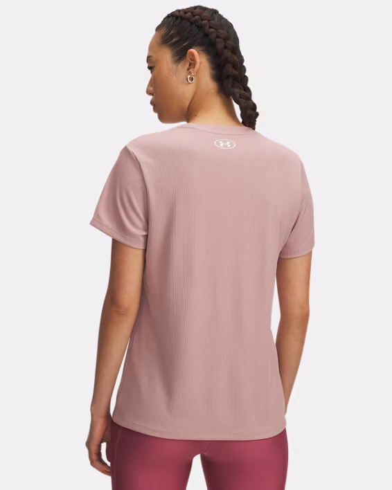 UA Tech™ Rib Women's Short Sleeve