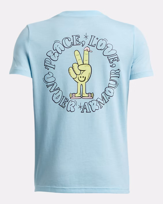 UA Peace Love UA Boys' Short Sleeve