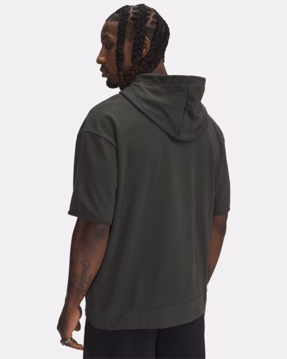 Project Rock Terry Men's Short Sleeve Hoodie