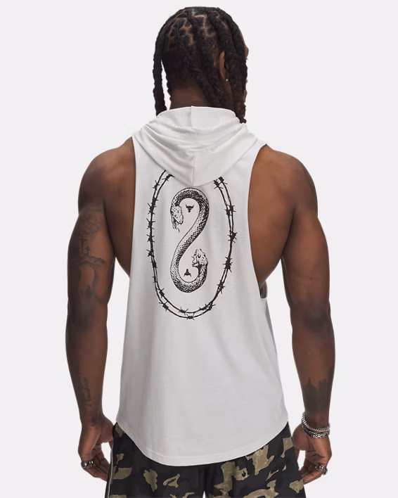 Project Rock Snake Men's Sleeveless Hoodie