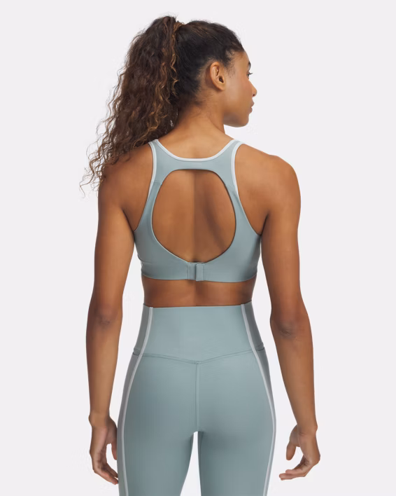 UA Infinity Mid Piped Women's Sports Bra