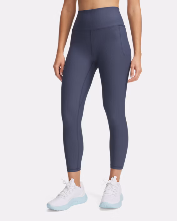 UA Meridian Rib Women's Ankle Leggings