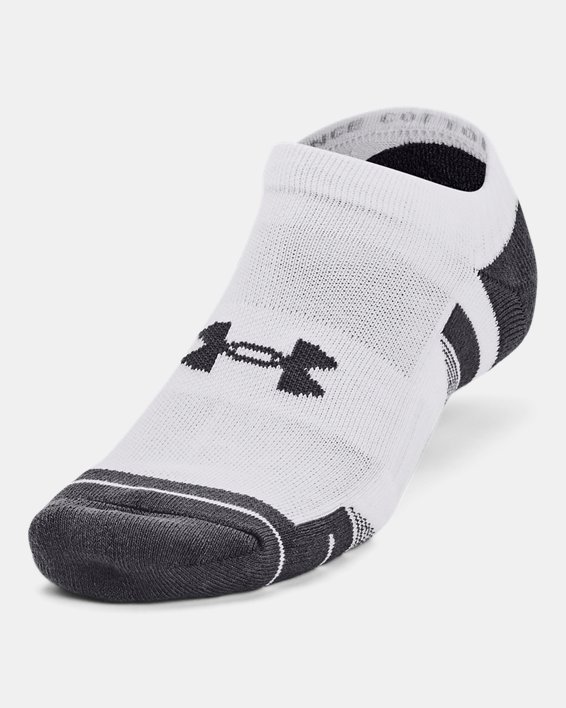 UA Performance Cotton Unisex 3-Pack No Show Socks