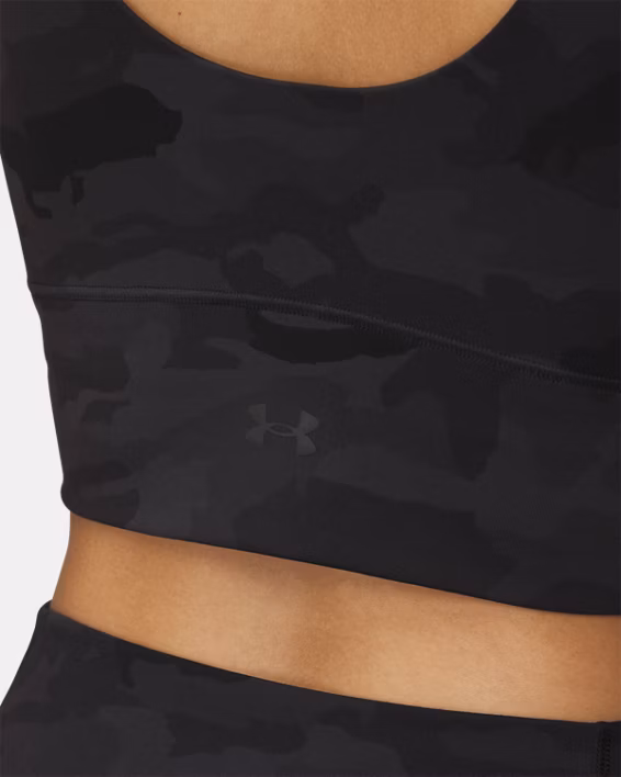 UA Meridian Fitted Printed Women's Crop Tank