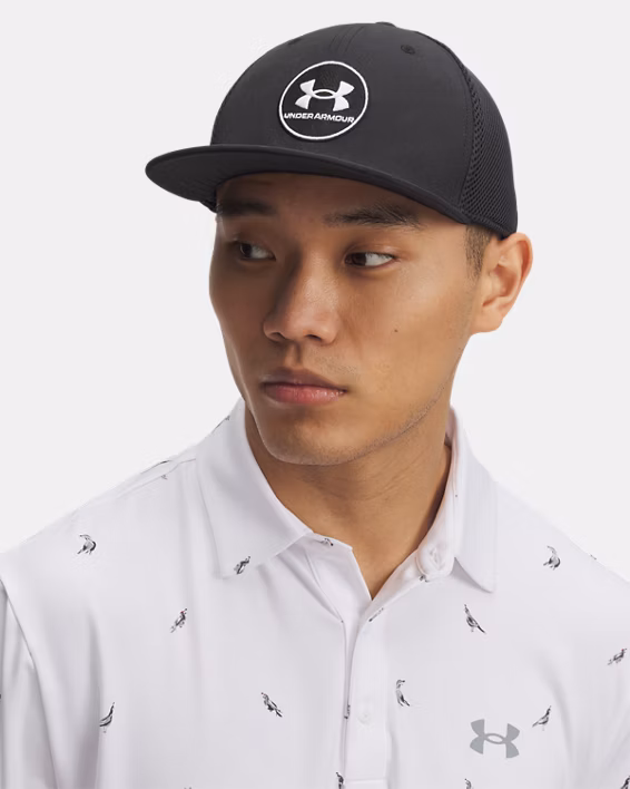 UA Drive Mid Men's Stretch Fit Cap