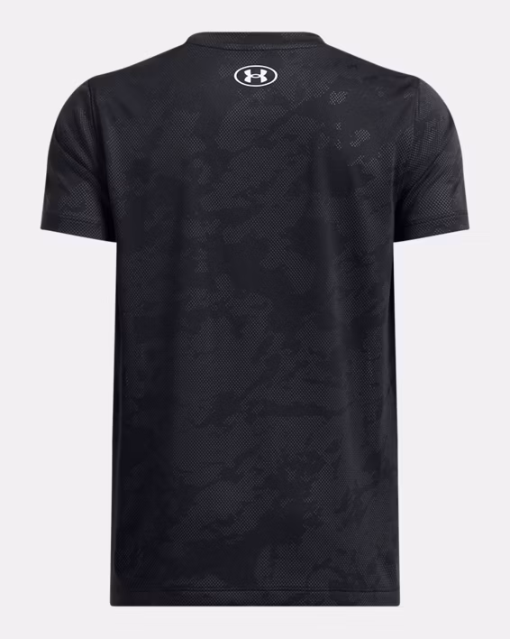 UA Tech™ Vent Jacquard Boys' Short Sleeve