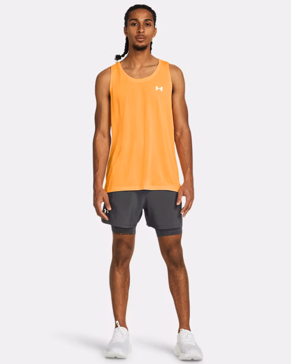 UA Launch Men's 2-in-1 13 cm Shorts