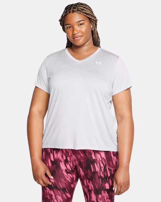 UA Tech™ Twist Women's V-Neck Short Sleeve