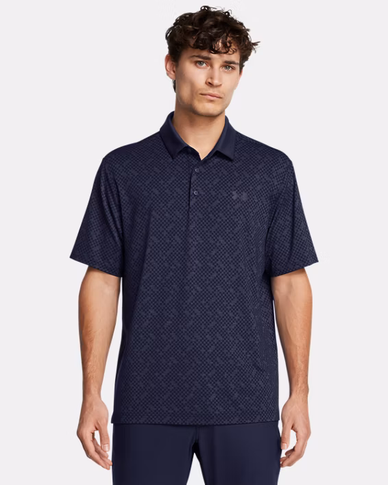 UA Playoff 3.0 Check Jacquard Men's Polo