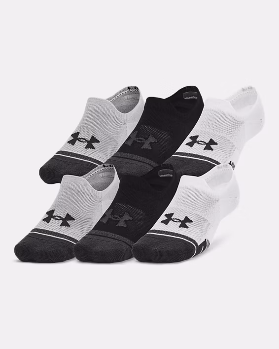 UA Performance Tech Ultra Low Unisex 3-Pack Tab Socks