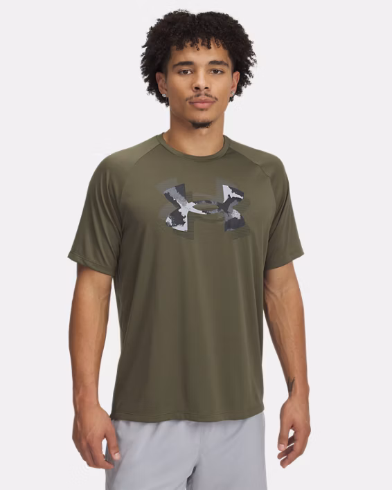 UA Tech™ Print Fill Men's Short Sleeve