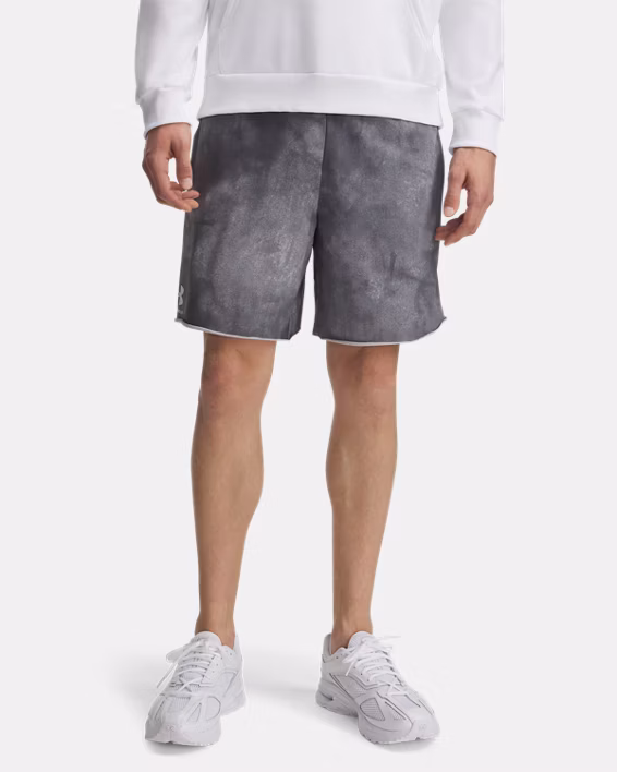 UA Rival Terry Printed Men's 20 cm Shorts
