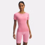 UA Vanish Seamless Washed Women's Short Sleeve