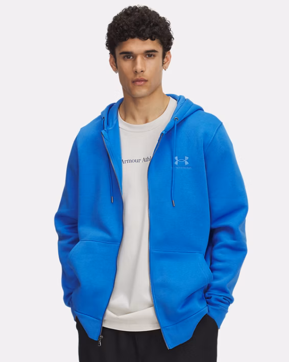 UA Icon Fleece Men's Full-Zip Hoodie
