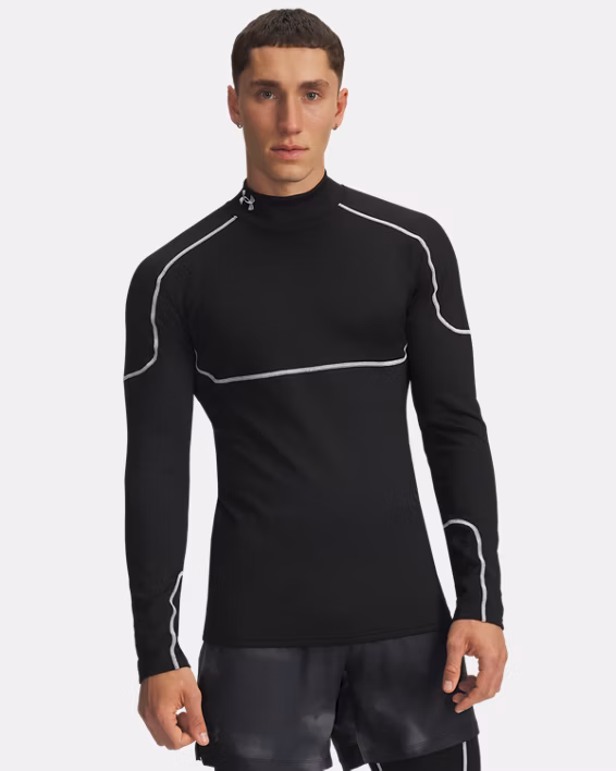 UA Cold Weather Grid Men's Long Sleeve Mock