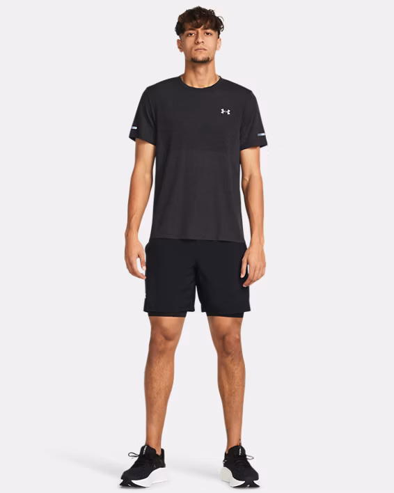 UA Launch Men's 2-in-1 18 cm Shorts