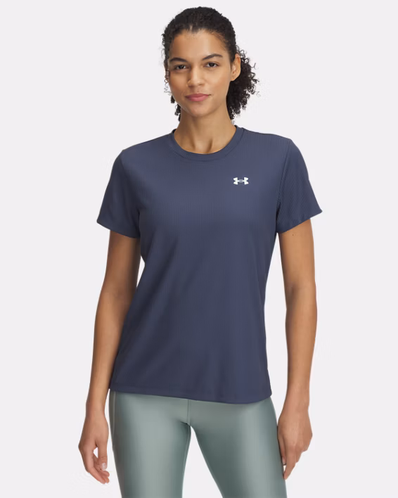 UA Tech™ Rib Women's Short Sleeve